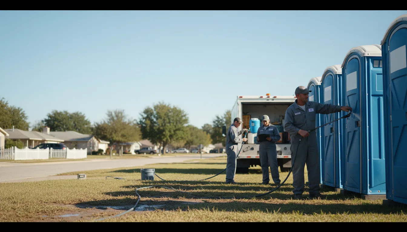 Long-Term Portable Toilet Rental in Fenton, LA near me